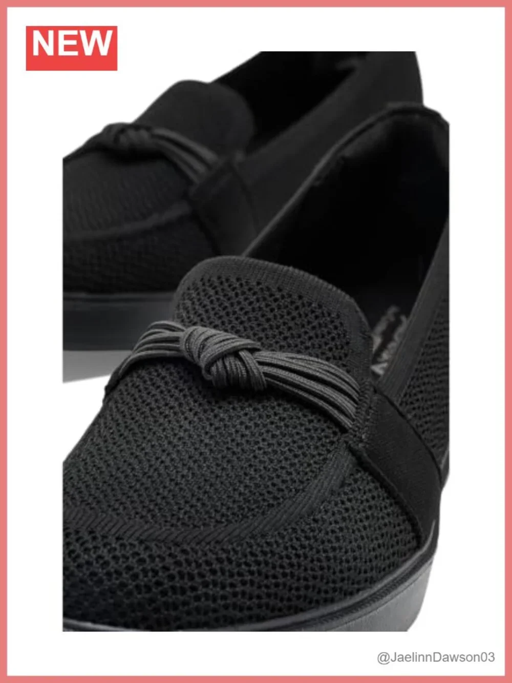 Stretch Fit Vegan Loafer with Knit Upper and Memory Foam Insole